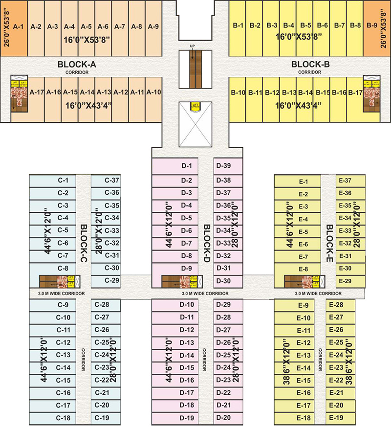 Floor Plan 1 Shops