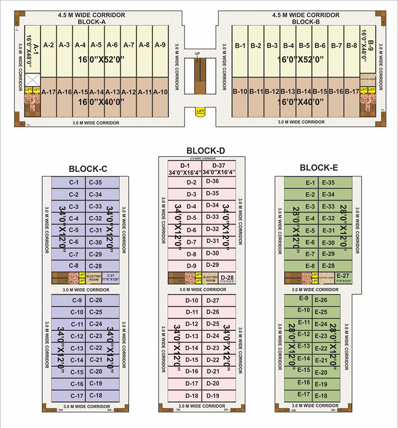 Floor Plan 2 Shops